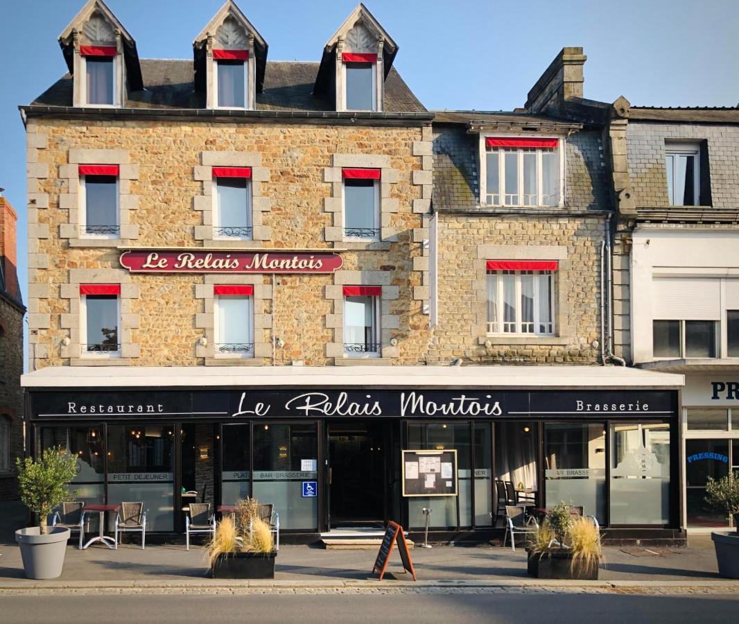 Hotel Le Relais Montois Pontorson Exterior foto